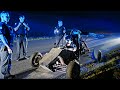 Street racing my 600cc Crosskart then Cops pulled up
