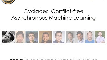 Cyclades: Conflict-free Asynchronous Machine Learning