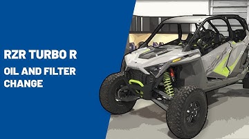 RZR Turbo R | Oil and Filter Change | Polaris RZR®