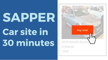 Sapper quickstart guide