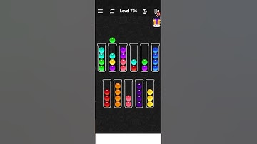 Level 786 of Ball Sort Color Puzzle
