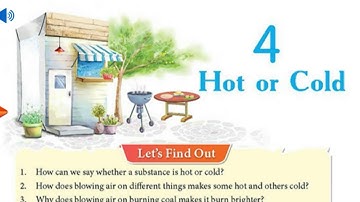 EVS Class 5 Chapter 4 Hot and Cold