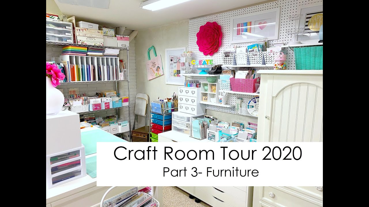 Craft Room Tour--Part 3- Furniture