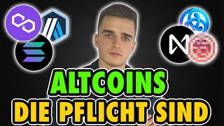 Diese TOP Altcoins solltest Du noch VOR dem Bullrun im Portfolio haben!