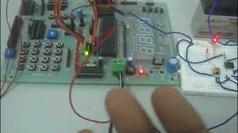 Alarming system by 8051 Microcontroller (Philips)