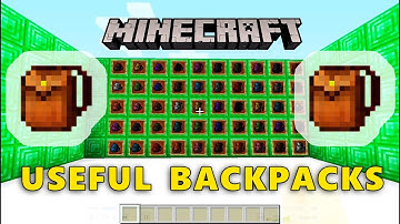 Useful Backpacks 1.16.5 Mod - More Inventories, Extra Inventory Space in Minecraft
