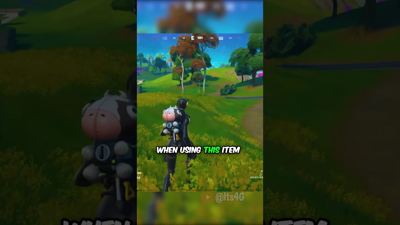 Did you know Fortnite Had An Item Called The Inflate-A-Bull?! 🤔😭 