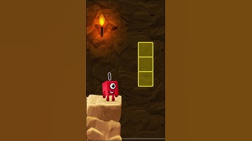 Numberblocks 3 Magic Run - Numberblocks 1 + 2 Adventure | Number Counting Go Cave