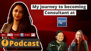 Podcast with Deeksha, Consultant at Michael Page