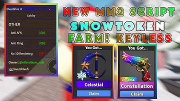 [🎄CHRISTMAS] NEW BEST MM2 SNOWTOKEN FARM SCRIPT PASTEBIN FREE | EASY SNOWTOKENS | MURDER MYSTERY 2