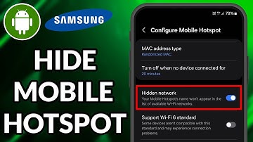 How To Hide Mobile Hotspot On Samsung Galaxy