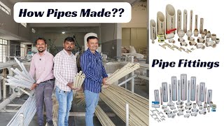 PVC PIPE ! How PVC UPVC CPVC & SWR Water Pipes and Fittings Are Made In Factory