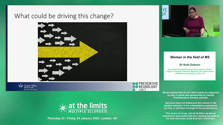 Dr Ruth Dobson - Women in the field of MS