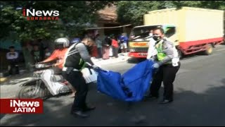 Pengendara Motor Tewas Terlindas Truk Tronton