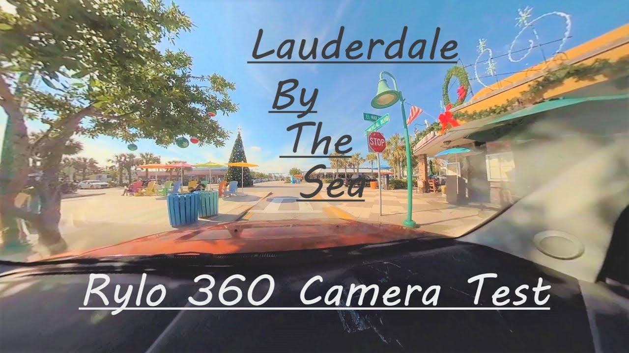 florida beach conditions Rylo 360 Camera / Overcapture Test / Lauderdale By The Sea