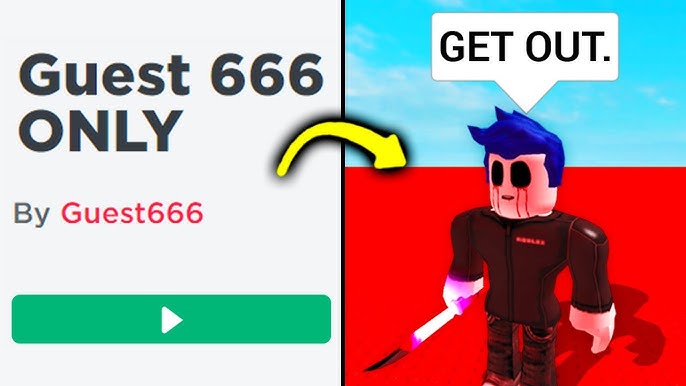 How to make Guest 666 in Roblox for FREE 