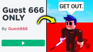 DON'T Join Guest 666's SECRET Roblox Game.. 