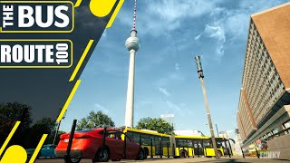 Ruhe Fahrt mit dem Scania Bus | Route 100 | The Bus | Mit Funky | #thebus