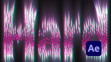 Create a fluid and luminous typographic animation using Pastiche & Newton in Adobe After Effects