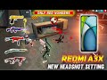Free Fire Headshot Setting 2026 Redmi A3X Sensitivity Setting Free Fire Max