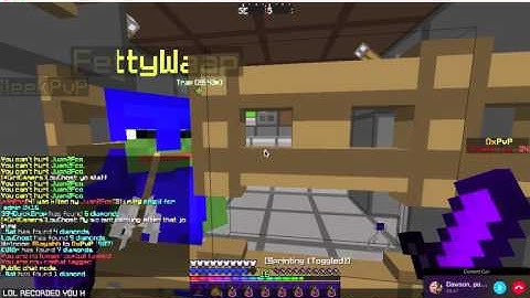 FettyWaap Hacking On OxPVP Hcf Blue