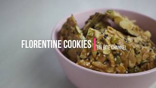 How to make : Florentine Cookies | Cara Buat : Biskut Florentine