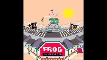 FROG BASEBALL!!! making of timelapse in #picoCAD
