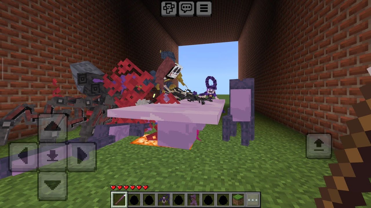 NEW Poppy Playtime Chapter 5 The Tea Party Scene MOD UPDATE in Minecraft PE 