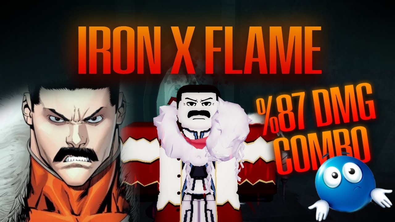 the STRONGEST IRON X FLAME BUILD in Deepwoken  | Deepwoken