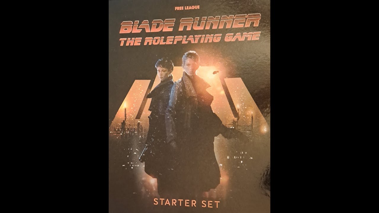 Blade Runner  Roleplaying Game Starter Set (2022, Free League Publishing / Alcon) -- What's Inside