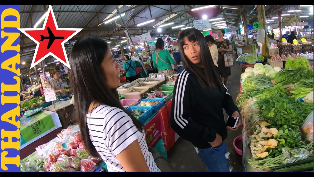 Trip Report Thailand Udon Thani typischer thailändischer Markt DOKU