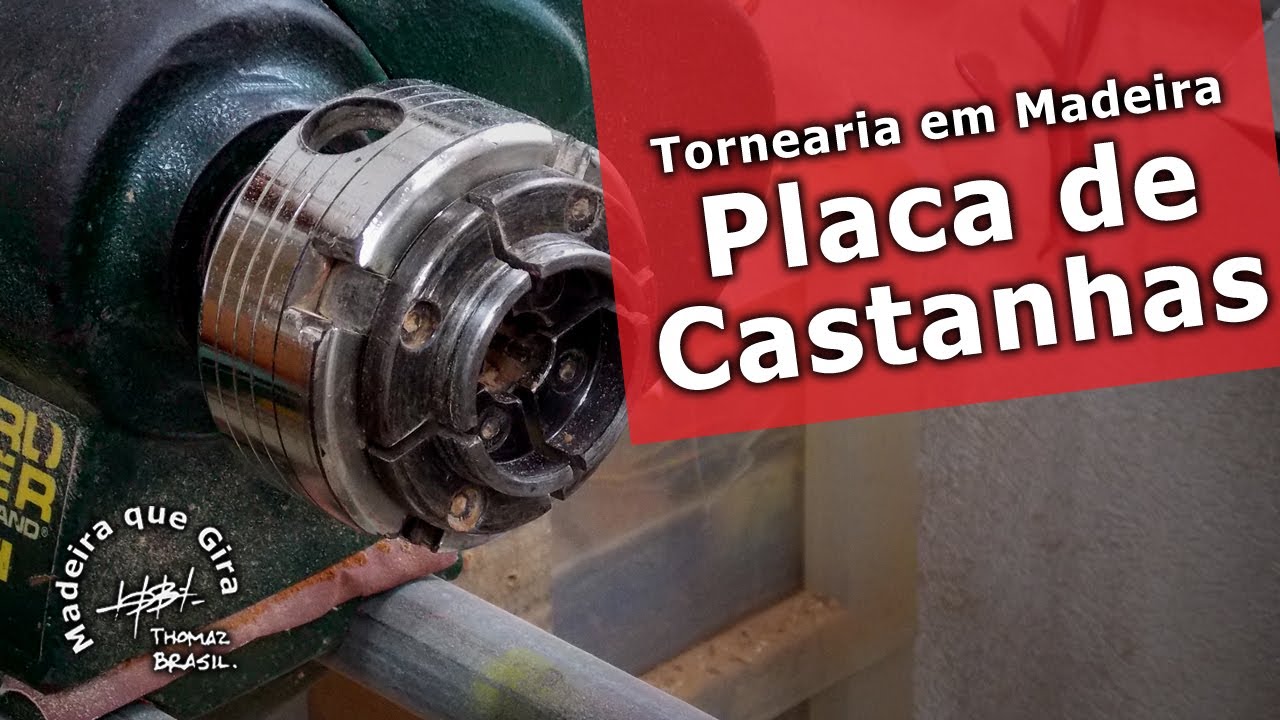 Tornearia em Madeira: Placa de Castanhas