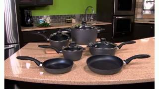 Swiss Diamond - Nonstick Saute Pan with Lid video