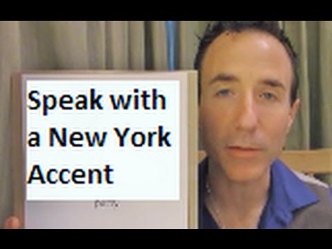 Video: Puas new yorkers muaj accents?