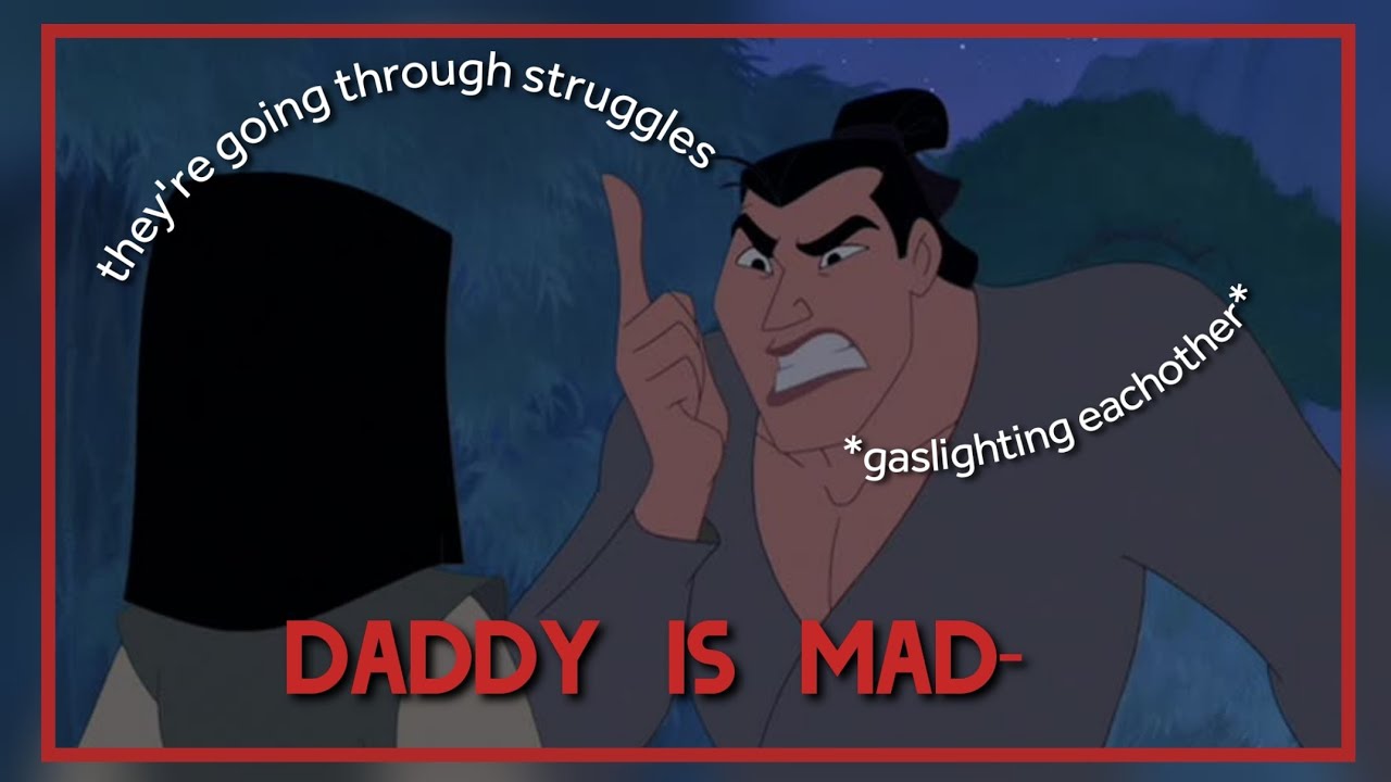 Shang and Mulan going through some struggles in the sequel for over 7 minutes straight 💋