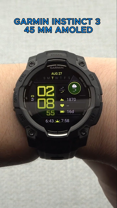 Garmin Instinct 3 45 mm Amoled #garmin #Instinct