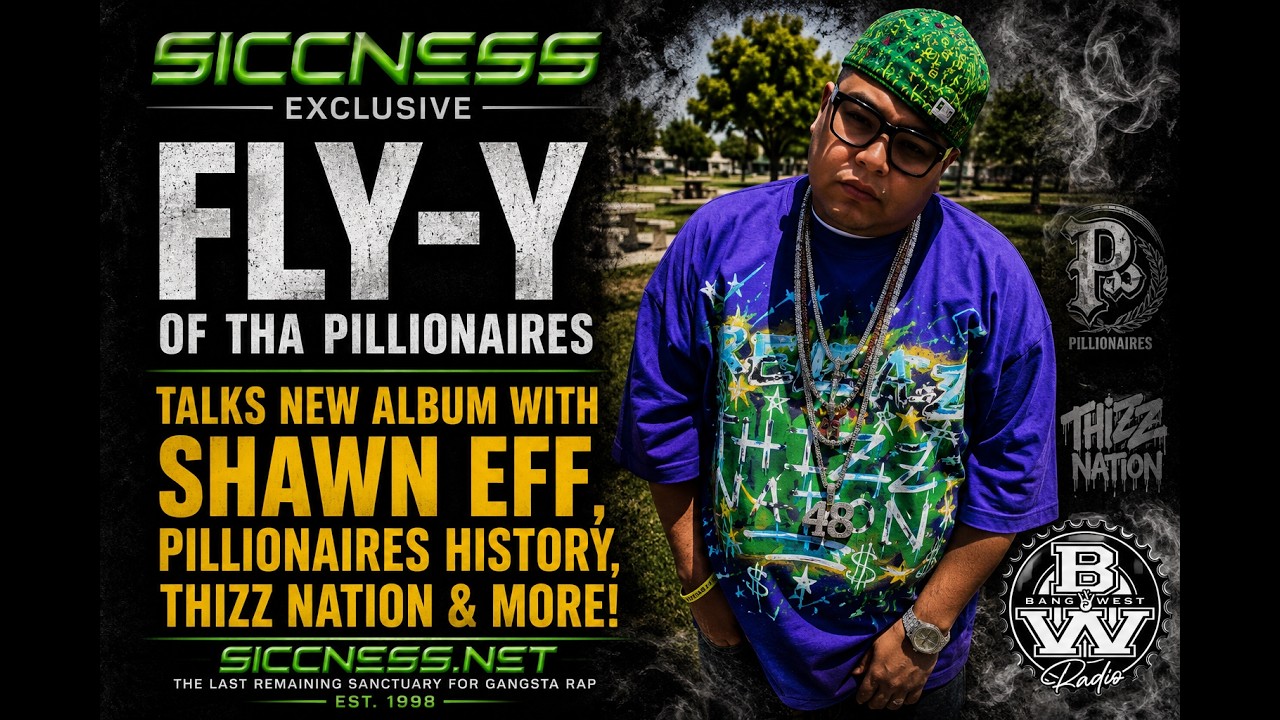 Fly-Y Of Tha Pillionaires Talks New Album With Shawn Eff, Pillionaires History, Mac Dre & More!