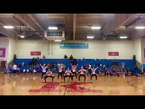 Kings Junior High School Dance Team - "Diamonds (Remix)" - Basketball Game | Ofi Lee