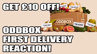ODDBOX first box unboxing and reaction - including link for £10 off your first box!