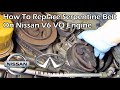 How To Replace Serpentine Belt on  Nissan V6 VQ Engine - Quest Murano Maxima