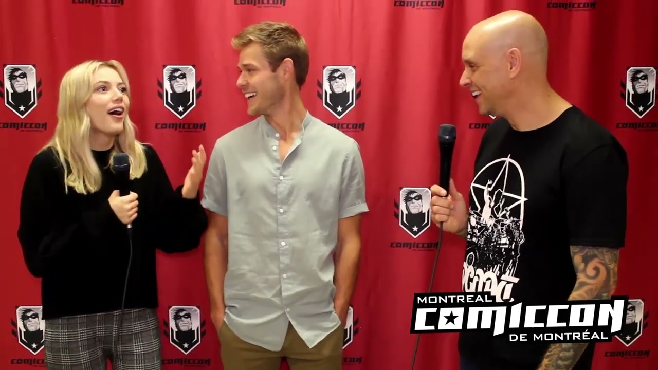 Grace Van Dien & Mason Dye (Stranger Things) au Comiccon de Montréal!
