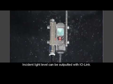 OMRON E3AS Predictive maintenance by using incident light level