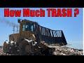 Shocking amount of trash in landfill every hour  