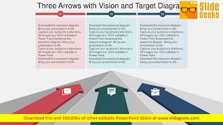 Arrows Target Free Powerpoint Diagram