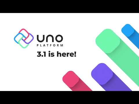 Uno Platform Release 3.1