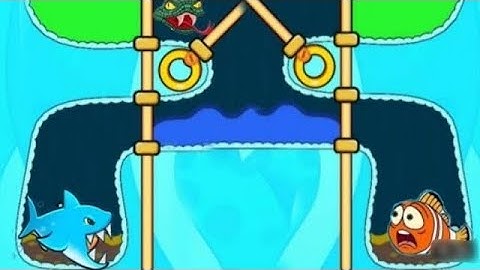 Save that fish || mini games video || pull pin game || NOOB vs PRO