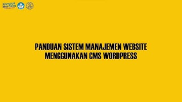 PANDUAN SISTEM MANAJEMEN WEBSITE MENGGUNAKAN CMS WORDPRESS 720