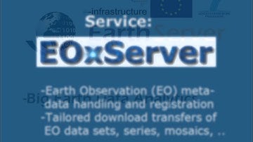 Use of OGC services for ad-hoc analysis of earth observation data by EoX/Rasdaman