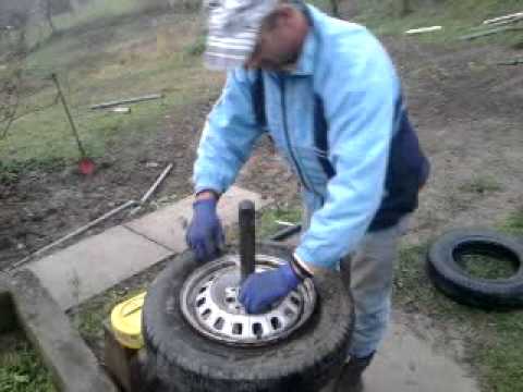 Video: Kako staviti gumu za kolica na naplatak?