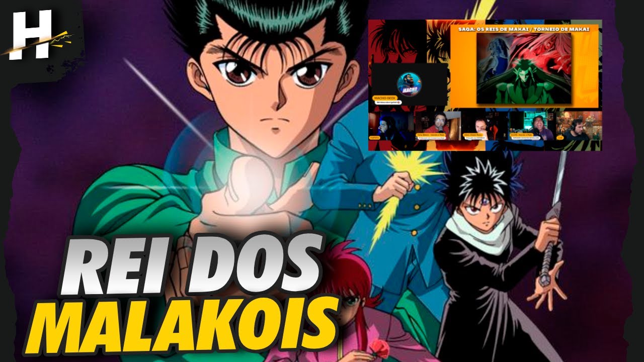 Hiei e Kurama quase foram um casal homossexual no anime Yu Yu Hakusho! # yuyuhakusho #anime #kurama 